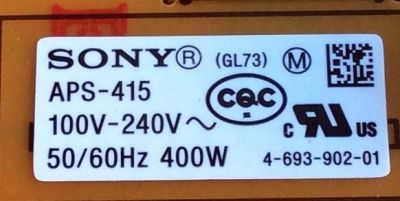 FUENTE DE PODER PARA TV SONY BRAVIA / NUMERO DE PARTE 147469011 / 1-982-192-11 / APS-415 / 1-474-690-11 / APS-415(CH) / PANEL S750QF58 V8 / MODELOS XBR-75X850E / XBR75X850E / XBR-75X855E / XBR75X855E / XBR-75X857E / XBR75X857E - Imagen 3