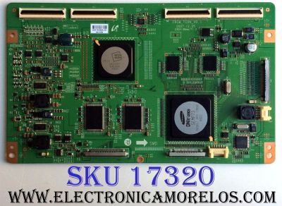 T-CON / SAMSUNG BN81-02129A / LJ94-2574D / FRCM_TCON_V0.1 / 2574E / 2574D / SUSTITUTAS LJ94-02346J / LJ94-02349C / BN81-01702A / BN81-01697A / BN81-02452A / LJ94-02347D / PANEL LTF460HE05-A01 / MODELO LN46A850S1FXZA / MAS PARTES SUSTITUTAS EN DESCRIPCION.