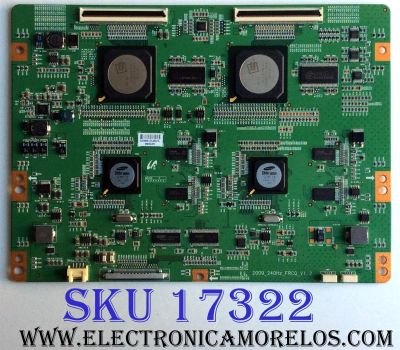 T-CON / SAMSUNG LJ94-02808J / 2009_24Hz_FRCQ_V1.2 / 2808J / SUSTITUTAS BN81-02356A / BN81-02361A / BN81-03157A / BN81-02444A / LJ94-02808J / LJ94- 02826H / LJ94-02826G / PANEL LTF460HG02-A02 / MODELO UN46B8000XFXZA / MAS PARTES SUSTITUTAS EN DESCRIPCION.