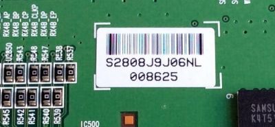 T-CON / SAMSUNG LJ94-02808J / 2009_24Hz_FRCQ_V1.2 / 2808J / SUSTITUTAS BN81-02356A / BN81-02361A / BN81-03157A / BN81-02444A / LJ94-02808J / LJ94- 02826H / LJ94-02826G / PANEL LTF460HG02-A02 / MODELO UN46B8000XFXZA / MAS PARTES SUSTITUTAS EN DESCRIPCION. - Imagen 3