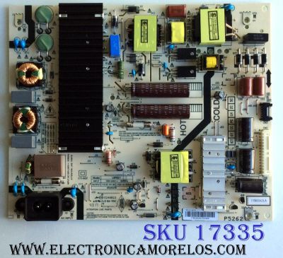 FUENTE DE PODER  LG / 55LU2-L901N / L6R021 /  17B0262LA  / 17B0262M / 168-L6R021-W0 J4 / 5835-L6R021-W000 / E249823 / CTI-600 / P5262 / PANEL´S SDL550WY (LD0-910) / LC550EGJ (SK)(A4) / MODELO 55UJ6200-UA CUSYLH