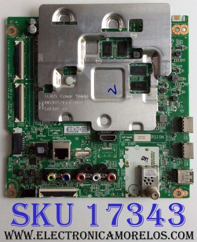 MAIN PARA TV LG ORIGINAL 4K UHD HDR SMART TV / NUMERO DE PARTE EBT64482701 / EAX67146203(1.1) / 64482701 / EAX67146203 / 85069101 / PANEL´S SDL490WY (LD0-912) / LC490DGJ (SK)(A5) / MODELOS 49UJ6200-UA / 49UJ6200-UA.CUS4LH