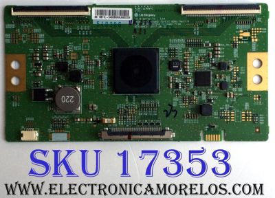 T-CON / LG 6871L-5403B / 6870C-0750A / 5403B / PANEL NC650DGE-AAFX7 / MODELOS 65UJ6300-UA / 65UJ6300-UA.BUSYLOR