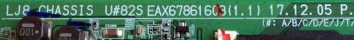 MAIN / LG EBT65139703 / EAX67861603(1.1) / 84EBT000-00SX / EAX67861603 / PANEL LC650EQH (FL)(M2) / MODELOS 65SK8000PUA / 65SK8000PUA.BUSWLJR - Imagen 3