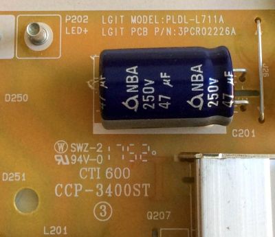 FUENTE DE PODER PARA TV LG / NUMERO DE PARTE EAY64868601 / EAX67645601 (1.6) / LGP65-18UL6 / 64868601 / 3PCR02226A / PANEL LC650EQG / LC650EQH / LC658EQH / MODELOS 65SK8000PUA / 65SK8000AUB / 65UK7700AUB / 65UK7700PUD - Imagen 3