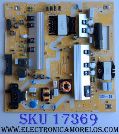 FUENTE SAMSUNG BN44-00932C / L55E6_NHS / BN4400932C / PANEL CY-NN055HGLV2H / MODELOS UN55NU7100FXZA FB04 / UN55NU7100FXZA CB06 / UE50NU7400 / UN55NU7400 / UN55NU7400 / UN55NU7500 / UE55NU7440 / UE55NU7442 / UE55NU7445 / MAS MODELOS EN DESCRIPCION