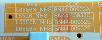 FUENTE SAMSUNG BN44-00932C / L55E6_NHS / BN4400932C / PANEL CY-NN055HGLV2H / MODELOS UN55NU7100FXZA FB04 / UN55NU7100FXZA CB06 / UE50NU7400 / UN55NU7400 / UN55NU7400 / UN55NU7500 / UE55NU7440 / UE55NU7442 / UE55NU7445 / MAS MODELOS EN DESCRIPCION - Imagen 3