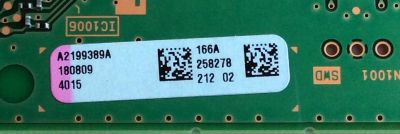 LED DRIVER / SONY A-2199-389-A / 1-983-107-31 / A2199389A 166A / S100004SS2089-05 / 173702831 / PANEL YD8F007DND01B / MODELO XBR-55X900F - Imagen 2