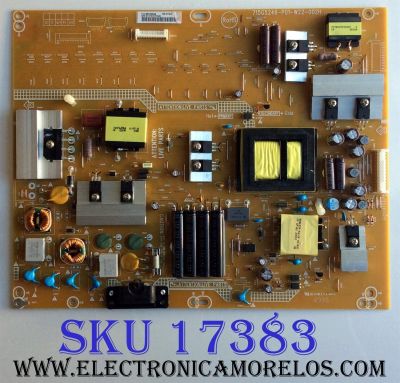 FUENTE DE PODER / SANYO PLTVCR808XXA3 / 715G5246-P01-W22-002H / CR808XXA3 / PARTES SUSTITUTAS PLTVCR808UXA3 / ADTVCR808XXA9 / PANEL TPT460H1-HM01 REV:C1B / MODELO FVM4612 P46142-03