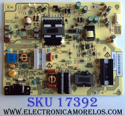 FUENTE DE PODER / TOSHIBA / BEST BUY PK101W1640I / FSP177-4FS02 / 01-PK101W1640I-DSPIL / 3BS0438505GP / 18W014701 / PANEL K550WDRB / MODELOS TF-55A810U21 / 55LF621U19 / 55LF711U20 /