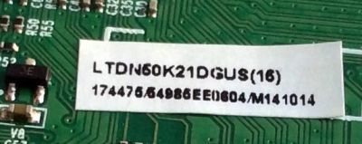 MAIN / INSIGNIA 174474 / RSAG7.820.5710/ROH / LTDN50K21DGUS(16) / 174475 / M141014 / PANEL HD500DF-B57(10)\T1\S1\GM\ROH / MODELO NS-50D550NA15 - Imagen 3