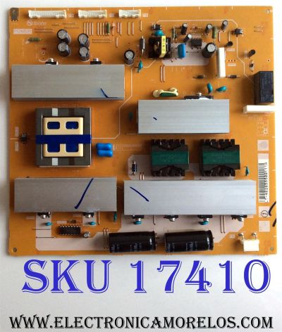 FUENTE DE PODER / MITSUBISHI 934C386002 / LT-46265550  / 934C3860 02 / 212A09101 / LT-462655500111A / PANEL LTA460HQ02-001 / MODELO LT-46265