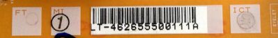 FUENTE DE PODER / MITSUBISHI 934C386002 / LT-46265550  / 934C3860 02 / 212A09101 / LT-462655500111A / PANEL LTA460HQ02-001 / MODELO LT-46265 - Imagen 2