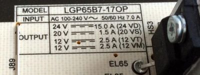FUENTE DE PODER PARA TV LG OLED / NUMERO DE PARTE EAY64470101 / LGP65B7-17OP / B12G100101 / LGP65B7-170P / PANEL LC650AQD / MODELOS OLED65B7A-U / OLED65B7A-U.BUSYLJR / OLED65B7P-U / OLED65B7P-U.BUSYLJR - Imagen 4