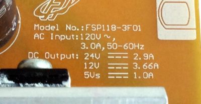 FUENTE DE PODER / TOSHBA 56.04118.G31 / 3BS0222612GP / FSP118-3F01 / 5604118G3193 / PANEL´S T260XW02 VP / T315HW04 V.4 / MODELOS 26LV610U-T / 26CV100U / 32CV100U / NS-26L450A11 / NS-32L450A11 - Imagen 4