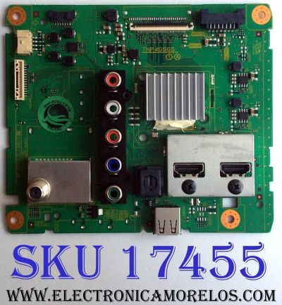 MAIN / PANASONIC TXN/A1YPUUS / TNP4G565UB / TNP4G565 / TXN / A1YPUUS / MODELO TC-39A400U