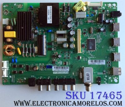 MAIN / FUENTE (COMBO) / INSIGNIA 55.38S01.1E1 / TP.MS3393.P70 / 5538S011E1 / B15093423 / S420HF56 V1 / PANEL T390XVN01.0 / MODELO NS-39D220NA16 / NS-39D220NA16 REV.A