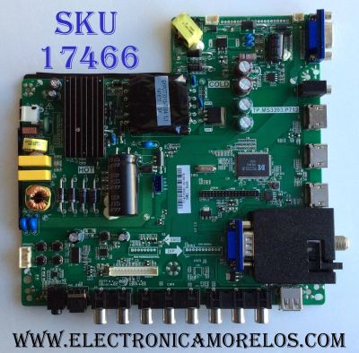 MAIN / FUENTE (COMBO) / SCEPTRE Y14070062 / TP.MS3393.P712 / V400HJ6-PE1 / T201407035 / 142123332023 / PANEL CN40HA701 / MODELO X405BV-FMQR8CNAV93CE