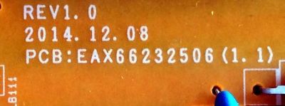 FUENTE DE PODER / LG EAY63630706 / EAX66232506(1.1) / 63630706 / LGP43RI-15CH1-IT / EAX66232506 / PANEL LD430EUE (FH)(B1) / MODELOS 43SM5B-BD / 43SM5B-BD AUSSLJM / 43SE3KB-BE / 43SE3KB-BE AUSSLJM / 43SE3B-BE / 43SE3B-BE AUSSLJM - Imagen 4