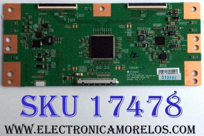 T-CON / SONY 1-897-134-11 / 6871L-5135B / 6870C-0726A / 5135B / V17_43 / 49UHD_SONY T-CON_60HZ_VER0.3 / 03302N-01 / PANEL YS7F490HNG01 / MODELOS KD-49X720E / KD-49X706E / KD-49X725E / KD-49X700E / KD-49X727E  / KD-49X705E