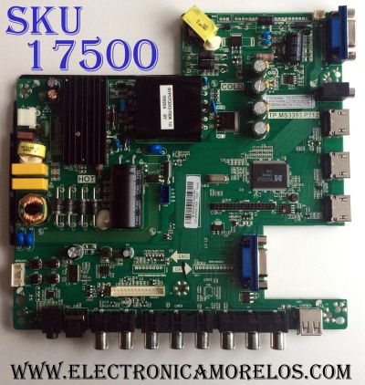 MAIN / FUENTE (COMBO) / SCEPTRE B16032900 / TP.MS3393.P712 / T201603066A / 8142123332082 / 40_DLED_FHD_60 / LSC400HN02 SAM / 5fae 20160322_133735 / PANEL´S CN40HB772 / LSC400HN02-G02 / MODELO X40 SBNV93CD