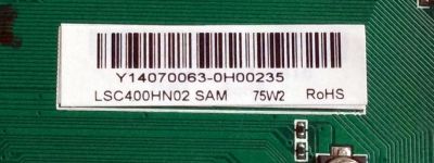 MAIN / FUENTE (COMBO) / SCEPTRE Y14070063 / TP.MS3393.P712 / T201510071A / 8142123332082 / 40_DLED_FHD_60-72V / LSC400HN02 SAM / 55c 20151116_205307 / PANEL´S CN40HB772 / LSC400HN02-G02 / MODELO X40 SBNV93CD - Imagen 4