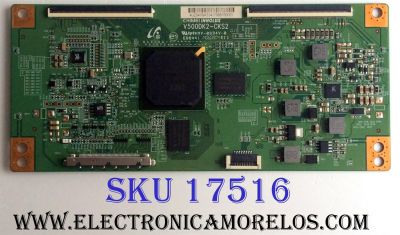 T-CON / VIZIO 4U.Z547.NAT / 4UZ547NAT / V500DK2-CKS2 / E88441 / 4UZ547NAT347708B100001 / PANEL TPT500DK-QS1 REV:SC1E / MODELO P502ui-B1E LTY6RKBQ