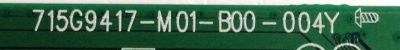 MAIN PARA TV SHARP·ROKU / NUMERO DE PARTE 756TXICB01K002 / XICB01K002 / 715G9417-M01-B00-004Y / XICB01K002010X / PANEL TPT500J1-HVN07.U REV:S500AH / DISPLAY T500HVN07.5 / MODELO LC-50LB601U - Imagen 3