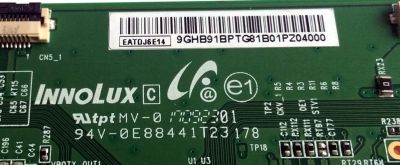 T-CON / HITACHI EATDJ6E14 / 0E88441T23178 / 17092301 / 94V-0E88441T23178 / PANEL V500DJ6-QE1 / MODELOS 50C61 MT8GG09 / E4SFT5017 / 50PFL5703 / F7 DS2 - Imagen 2