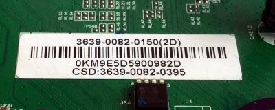 MAIN / JVC 3639-0082-0150 / 0171-2271-5112 / 3639-0082-0395 / PANEL 390HJ1-LE6 Rev.C4 / MODELO EM39T TC1DED - Imagen 2