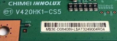 T-CON / PANASONIC 3E-D084089 / V420HK1-CS5 / MV-0SE88441 / PANEL V390HK1-LE6 Rev.C4 / MODELO TC-L39EM60 - Imagen 2