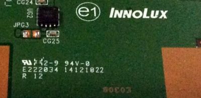 T-CON / LG 4X.AQ61.9TR / E222034 / 4XAQ619TR / 4XAQ619TR3502F2V812300 / PANEL NC390DUN VXBP3 / MODELOS 43UJ6300-UA.BUSYLJM / 43UJ6300 - Imagen 3