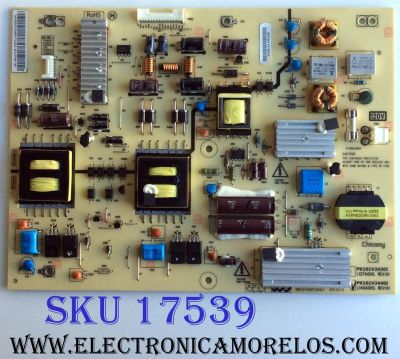 FUENTE DE PODER / TOSHIBA PK101V2440I / 9MC127A00FC3V2LF / L140A001L / REV:01 / PARTE SUSTITUTA PK101V2570I / 75024014 / PANEL LTA550HJ12 T01 / MODELOS 55SL412U