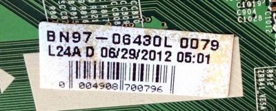 MAIN / SAMSUNG BN94-05656C / BN41-01812A / BN97-06430L / PANEL LTJ550HJ08-V / DISPLAY LSJ550HJ05-E01 / MODELOS UN55ES6100FXZA TS01 / UN55ES6100FXZA - Imagen 2