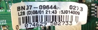 MAIN PARA TV SAMSUNG NUMERO DE PARTE BN94-08766J / BN41-02395A / BN97-09644A / PANL CY-GH040BGLVXH / MODELOS LH40DMEPLGA/GO TS02 / LH40DMEPLGA / GO TS02 / LH40DMEPLGA - Imagen 2