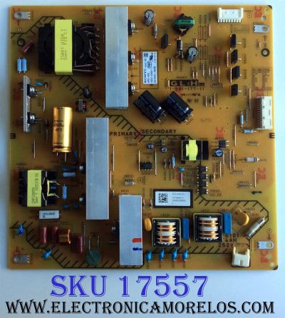FUENTE DE PODER / SONY 1-474-649-11 / APS-405 / 147464911 / APS-405(CH) / 1-981-177-11 / PANEL T4300VF01.1 / MODELO XBR-43X800D