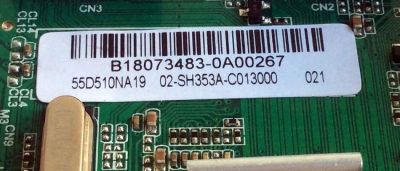 MAIN / FUENTE (COMBO) / BEST BUY / TOSHIBA B18073483 / TP.MS3553.PB982 / 02-SH353A-C013000 / 3MS553B0 / 55D510NA19 / MODELO 32L220U19 - Imagen 2