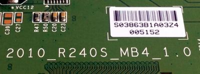 T-CON / SAMSUNG LJ94-03863B / BN41-01427D / 03863B / SUSTITUTAS LJ94-03359N / LJ94-03861A / LJ94-03510G / LJ94-03871C / BN81-04356A / BN81-04368A / BN81-04160A / PANEL T550FCE1-FS / MODELO UN55C9000ZFXZA / MAS PARTES SUSTITUTAS EN DESCRIPCION - Imagen 2