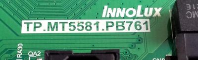 MAIN FUENTE ((COMBO)) PARA TV VIZIO / NUMERO DE PARTE TP.MT5581.PB761 / A06A448C6C97 / 191E24526B / DISPLAY V400HJ9-D03 Rev.C1 / MODELO D40F-G9 LINIXTAV - Imagen 2