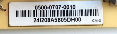 FUENTE DE PODER / VIZIO 0500-0707-0010 / DPS-143AP-1 / 2950254505 / 050007070010 / DPS-143AP-1 A / PANEL LC370EUH (SC)(R1) / MODELO XVT373SV - Imagen 2