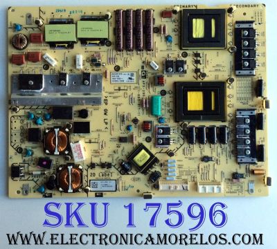 FUENTE DE PODER DE PODER SONY / NUMERO DE PARTE 147430611 / 1-474-306-11 / APS-295 / 1-883-917-11 / APS-295(ID) / PANEL LTY460HQ04 / MODELO KDL-46HX729