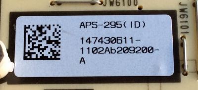 FUENTE DE PODER DE PODER SONY / NUMERO DE PARTE 147430611 / 1-474-306-11 / APS-295 / 1-883-917-11 / APS-295(ID) / PANEL LTY460HQ04 / MODELO KDL-46HX729 - Imagen 3