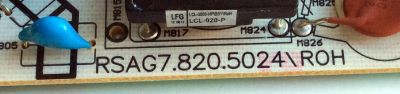 FUENTE DE PODER / INSIGNIA 161562 / RSAG7.820.50249\ROH / 161560 / HLL-4046WH / TU25C140-1B2 / E148279 / PANEL BE420FF-B57(3000) / MODELO NS-42E480A13 - Imagen 2