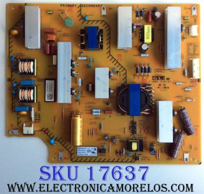 FUENTE DE PODER PARA TV SONY / NUMERO DE PARTE 1-474-633-23 / 147463323 / APS-395 / B / 1-980-310-21 / MODELOS KD-55X750F / KD55X750 / XBR-55X800G / XBR55X800G / KD-55X750H / KD55X750H / KD-55X75CH / KD55X75CH / KD-65X750F / KD65X750F / KD-65X730F