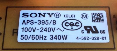 FUENTE DE PODER PARA TV SONY / NUMERO DE PARTE 1-474-633-23 / 147463323 / APS-395 / B / 1-980-310-21 / MODELOS KD-55X750F / KD55X750 / XBR-55X800G / XBR55X800G / KD-55X750H / KD55X750H / KD-55X75CH / KD55X75CH / KD-65X750F / KD65X750F / KD-65X730F - Imagen 2