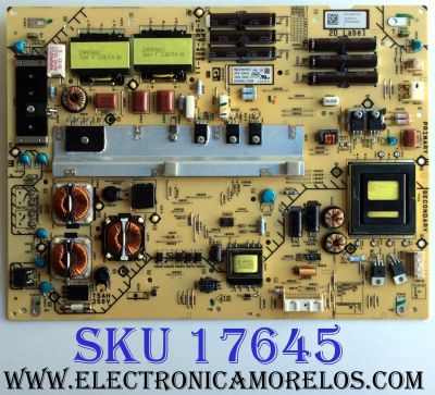 FUENTE DE PODER / SONY 1-474-406-11 / 1-887-403-11 / 147440611 / APS-299/D(CH) / PANEL FQLF550T02 / MODELO XBR-55HX950