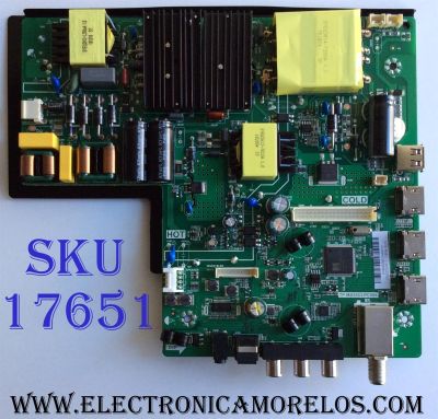 MAIN / FUENTE / (COMBO) / INSIGNIA / 515Y35539M02 / A18052780 / TP.MS3553-PC906 / 536D5006AF11 / 2010043418 / 2605842B0 / E203640 / PANEL T500HVN07.5 / MODELO NS-50D510NA19