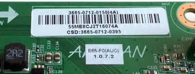 MAIN / VIZIO 3665-0712-0150 / 3665-0712-0395 / 0171-2272-6864 / PANEL T650QVN06.3 / MODELOS E65-F0 LAUAWVKU / E65-F0 - Imagen 2