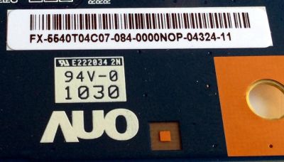 T-CON PARA TV SAMSUNG / NUMERO DE PARTE 55.40T04.C07 / 31T09-C0K / T315HW04 V3 / 5540T04C07 / PANEL T400HW03 V.4 / MODELOS LN40C630K1FXZA AA05 / LN40C610N1FXZA / LN40C630K1FXZA - Imagen 3