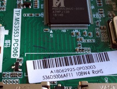 MAIN / FUENTE (COMBO) / INSIGNIA A18062925 / TP.MS3553.PC906 / 536D5006AF11 / 2010044864 / 515Y35539M02 / TP.MS3553.PC906C / 8221 20180116_132210 / PANEL T500HVN07.5 / MODELO NS-50D510NA19 - Imagen 3